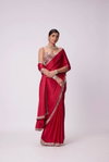 Jr 637 Rangoli Silk With Mirror Work Embroidery Saree Exporters In India